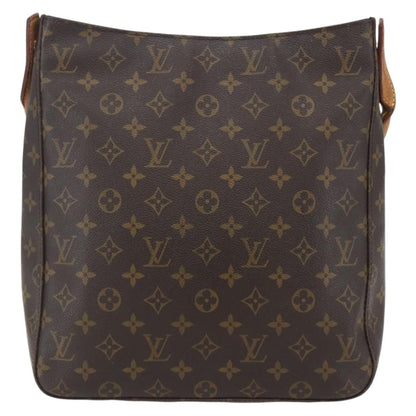 Louis Vuitton Looping Handbag Monogram Canvas, BROWN, CANVAS, Shoulder bag