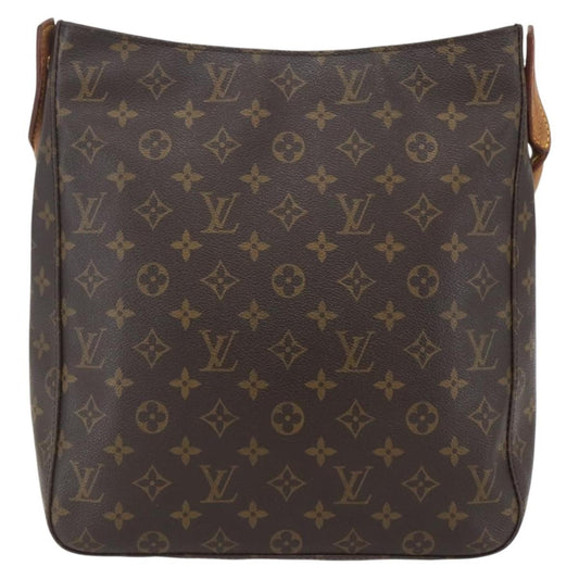 Louis Vuitton Looping Handbag Monogram Canvas, BROWN, CANVAS, Shoulder bag