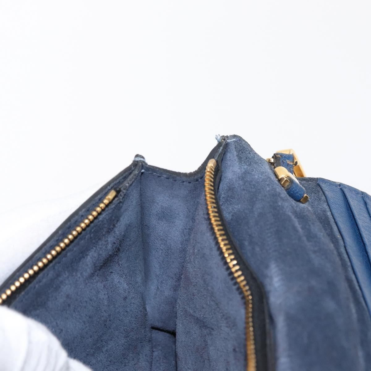 Miu Miu Shoulder Bag Leather, BLUE, LEATHER, Shoulder bag