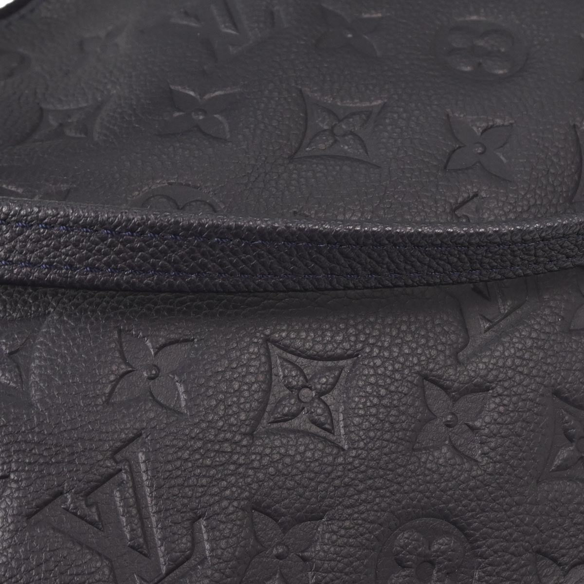 Louis Vuitton Ponthieu Handbag Monogram Empreinte Leather, NAVY, LEATHER, Handbag