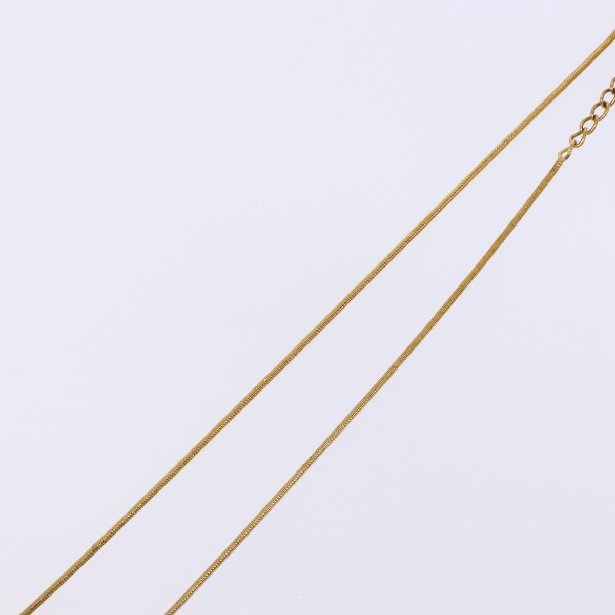 Christian Dior Dior Letters Necklace Metal, GOLD, METAL, Necklace