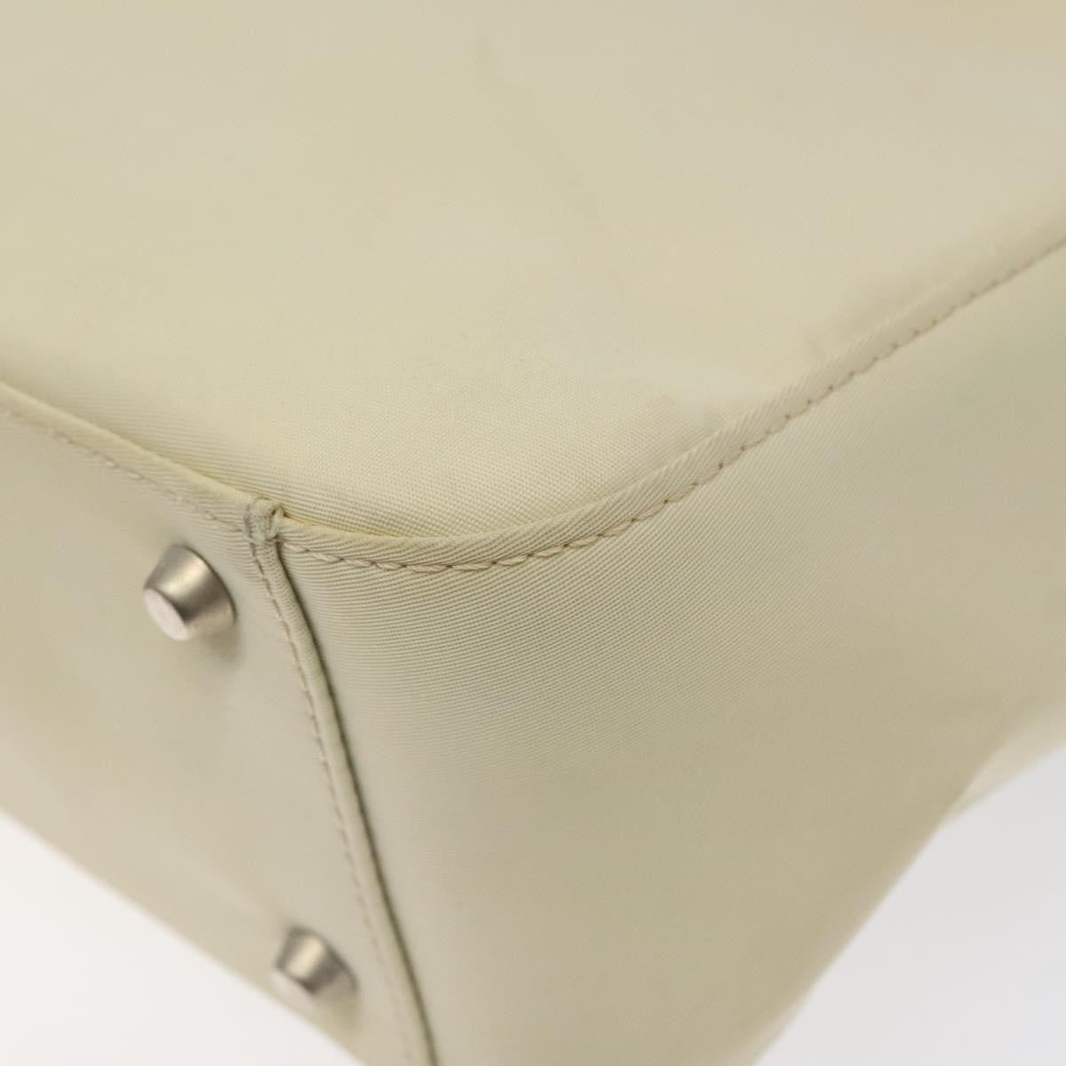 Versace Vintage Handbag Nylon, BEIGE, NYLON, Handbag