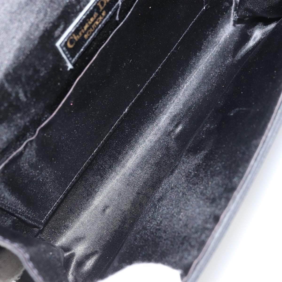 Christian Dior Vintage Shoulder Bag Nylon, BLACK, NYLON, Shoulder bag