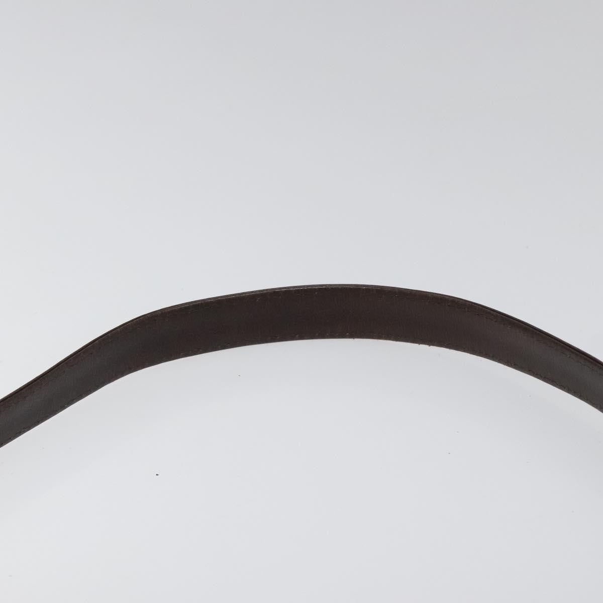 Christian Dior Vintage CD trotter Shoulder bag Canvas, BROWN, CANVAS, Shoulder bag