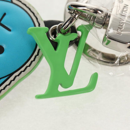 Louis Vuitton Rabbit Bag Charm Epi Leather and Fur, BLUE, LEATHER, Charms and Keychains