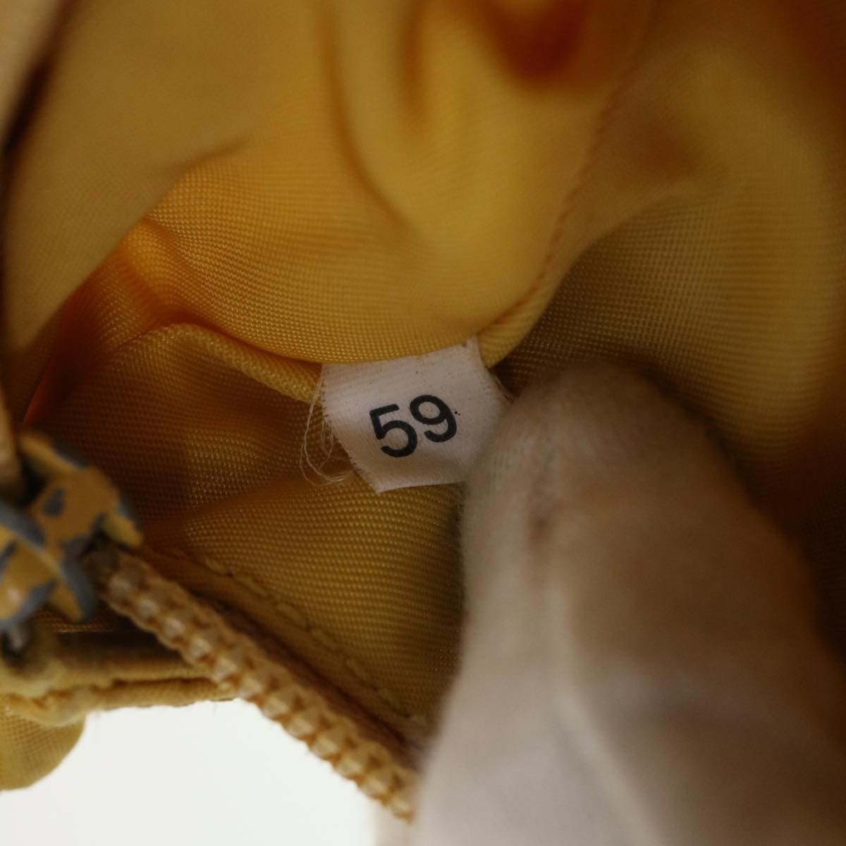 Prada Hobo Tessuto, YELLOW, NYLON, Clutche & pouche