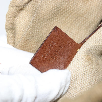 Gucci Vintage Bamboo Shoulder Bag Canvas, BEIGE, CANVAS, Shoulder bag