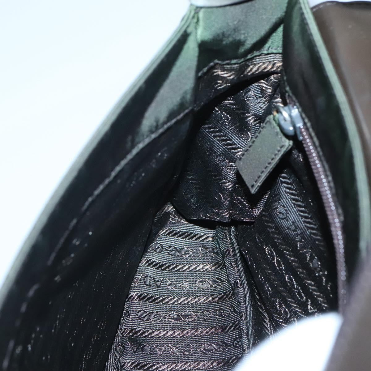 Prada Vintage Shoulder Bag Tessuto, KHAKI, NYLON, Shoulder bag