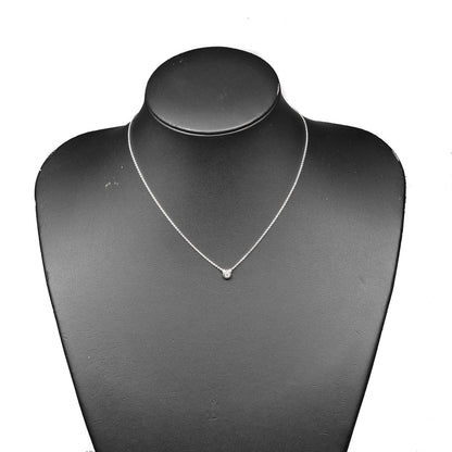 Tiffany & Co. Elsa Peretti Diamonds By The Yard Necklace Sterling silver with Diamond, SILVER, SILVER, Necklace