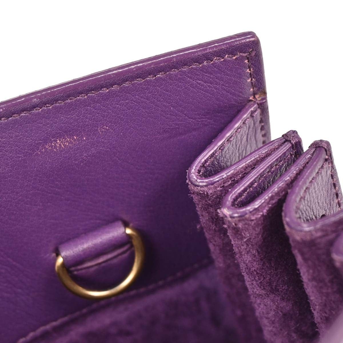 Saint Laurent Sac de Jour NM Bag Leather, PURPLE, LEATHER, Handbag