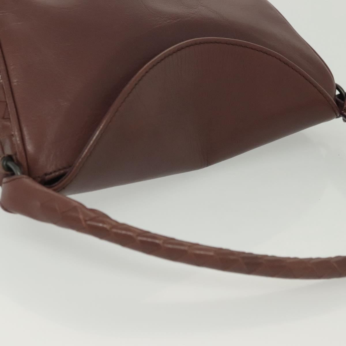 Bottega Veneta Intrecciato Leather, PURPLE, LEATHER, Clutche & pouche