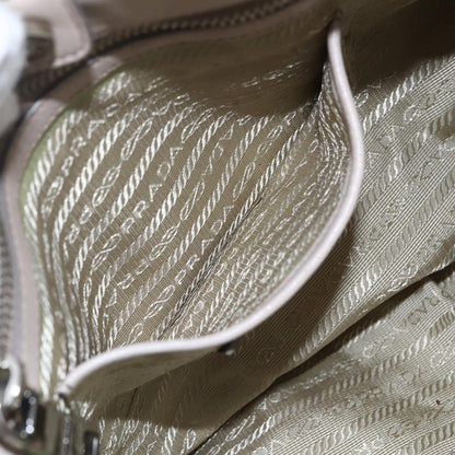 Prada Gaufre Convertible Tote Nappa Leather, BEIGE, LEATHER, Handbag