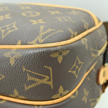 Louis Vuitton Reporter Bag Monogram Canvas, BROWN, CANVAS, Shoulder bag