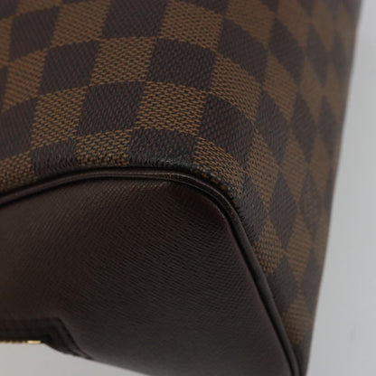 Louis Vuitton Triana Bag Damier, Brown, Canvas, Handbag