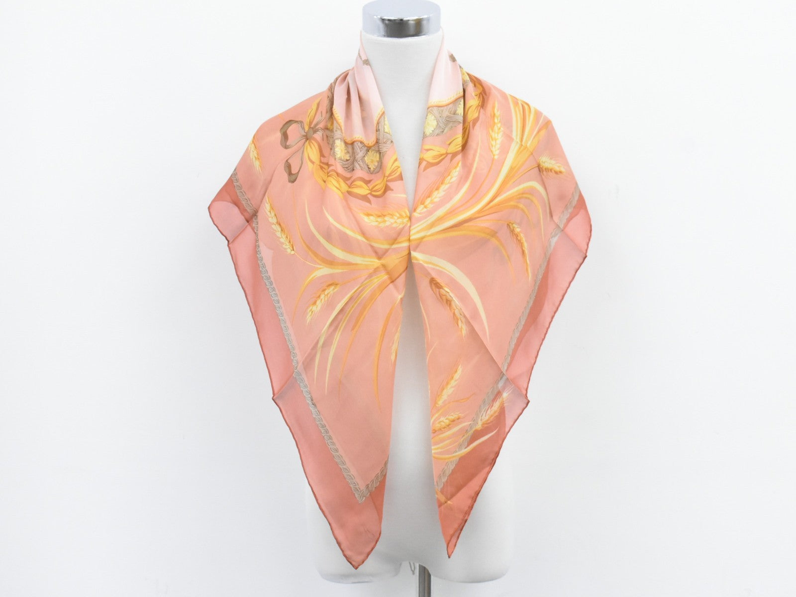 Christian Dior CD Scarf Silk, PINK, SILK, Scarve & shawl