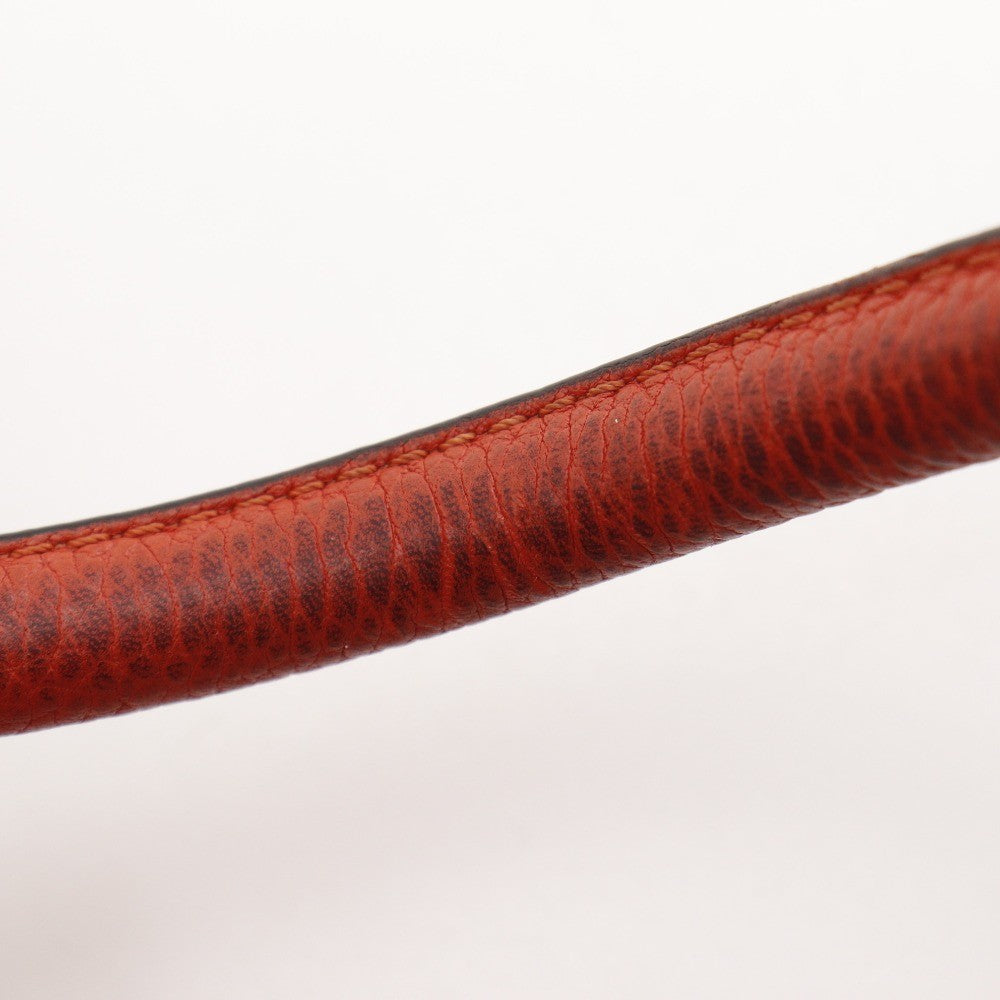 Celine Luggage Bag Grainy Leather, ORANGE, LEATHER, Handbag