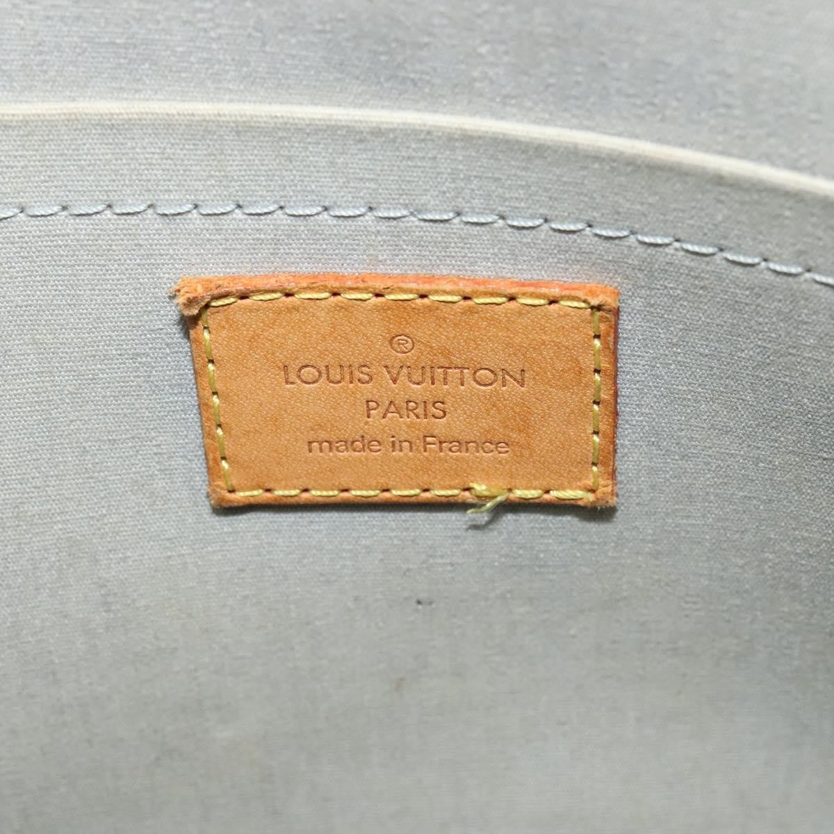 Louis Vuitton Rosewood Avenue Handbag Monogram Vernis, BEIGE, PATENT_LEATHER, Handbag