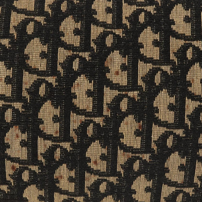 Christian Dior Vintage Trotter Shoulder Bag Canvas, NAVY, CANVAS, Shoulder bag