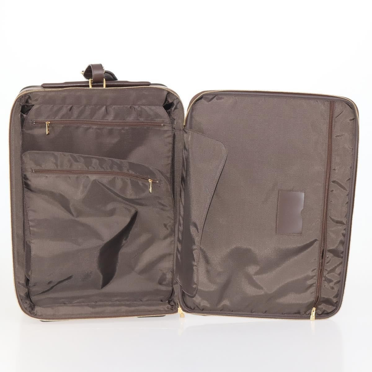 Louis Vuitton Pegase Luggage Damier, Brown, Canvas, Travel Bag