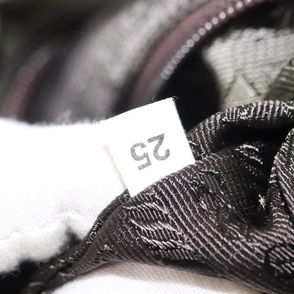 Prada Zip Buckle Messenger Bag Tessuto, KHAKI, NYLON, Crossbody bag