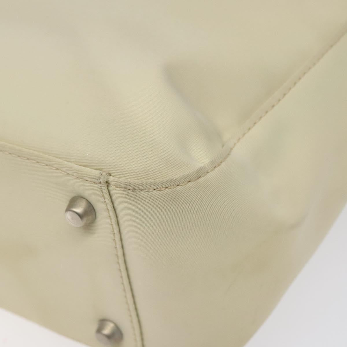 Versace Vintage Handbag Nylon, BEIGE, NYLON, Handbag