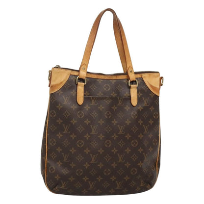 Louis Vuitton Odeon Handbag Monogram Canvas, BROWN, CANVAS, Handbag