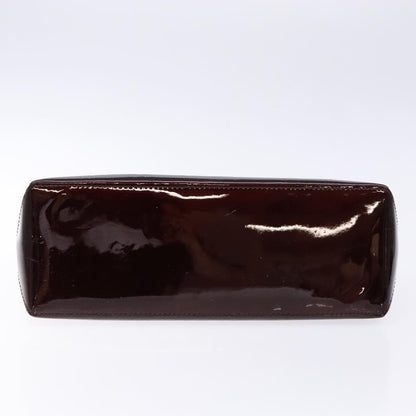 Louis Vuitton Wilshire Handbag Monogram Vernis, BURGUNDY, PATENT_LEATHER, Handbag