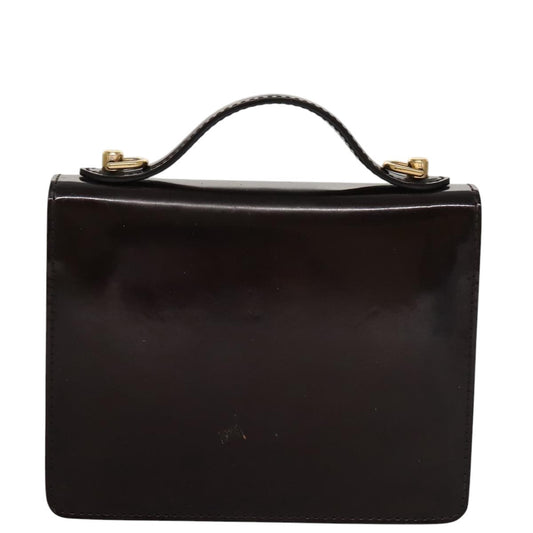 Louis Vuitton Monceau Handbag Vernis, BURGUNDY, PATENT_LEATHER, Handbag