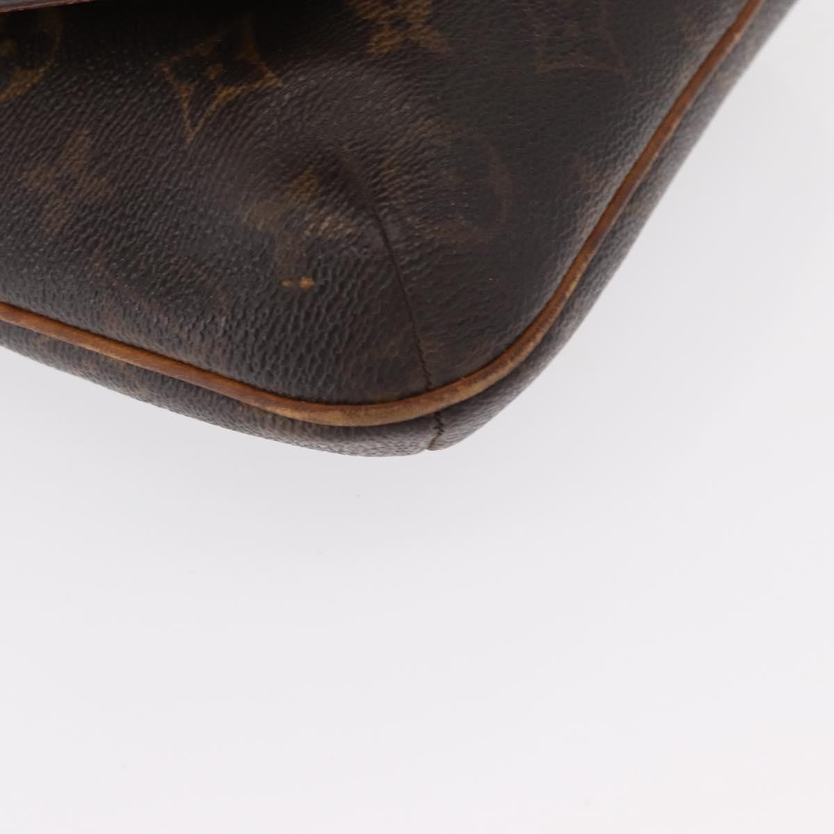 Louis Vuitton Musette Salsa Handbag Monogram Canvas, BROWN, CANVAS, Shoulder bag