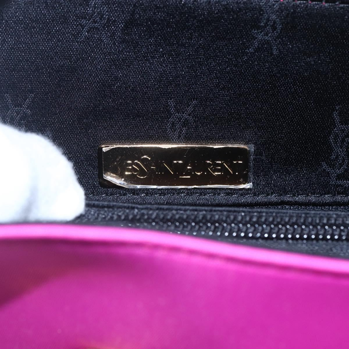 Saint Laurent Vintage Handbag Nylon, PINK, NYLON, Handbag