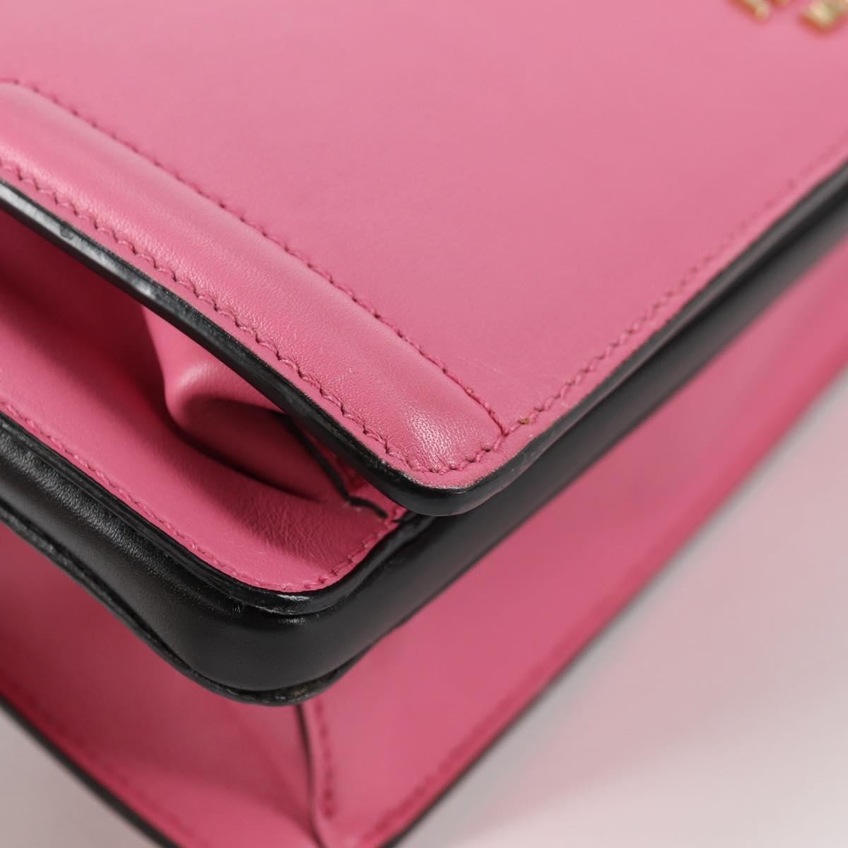 Prada Belle Top Handle Bag City Calf, PINK, LEATHER, Handbag