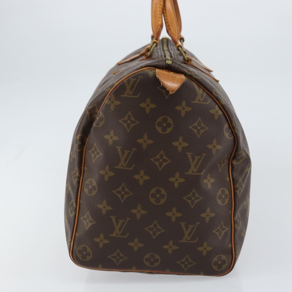Louis Vuitton Speedy Handbag Monogram Canvas, BROWN, CANVAS, Handbag