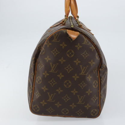 Louis Vuitton Speedy Handbag Monogram Canvas, BROWN, CANVAS, Handbag