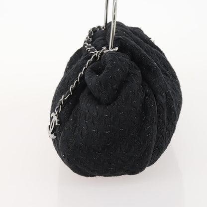 Chanel Knitting Satchel Boucle Tweed, Multicolour, Tweed, Handbag