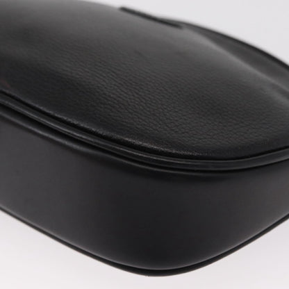 Gucci Vintage Shoulder Bag Leather, BLACK, LEATHER, Shoulder bag