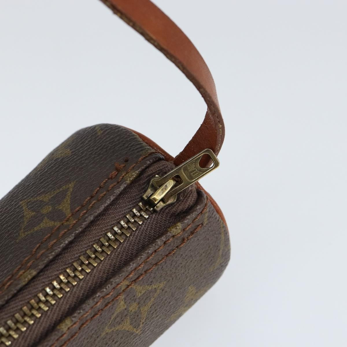 Louis Vuitton Papillon Pochette Monogram Canvas, BROWN, CANVAS, Clutche & pouche
