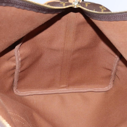 Louis Vuitton Keepall Bandouliere Bag Monogram Canvas, BROWN, CANVAS, Travel bag