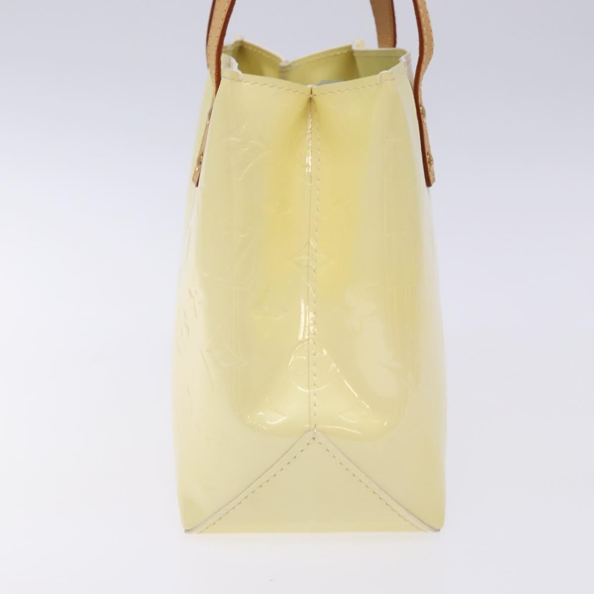 Louis Vuitton Reade Handbag Monogram Vernis, BEIGE, PATENT_LEATHER, Handbag