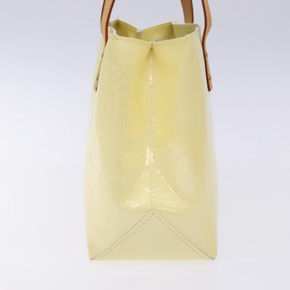 Louis Vuitton Reade Handbag Monogram Vernis, BEIGE, PATENT_LEATHER, Handbag