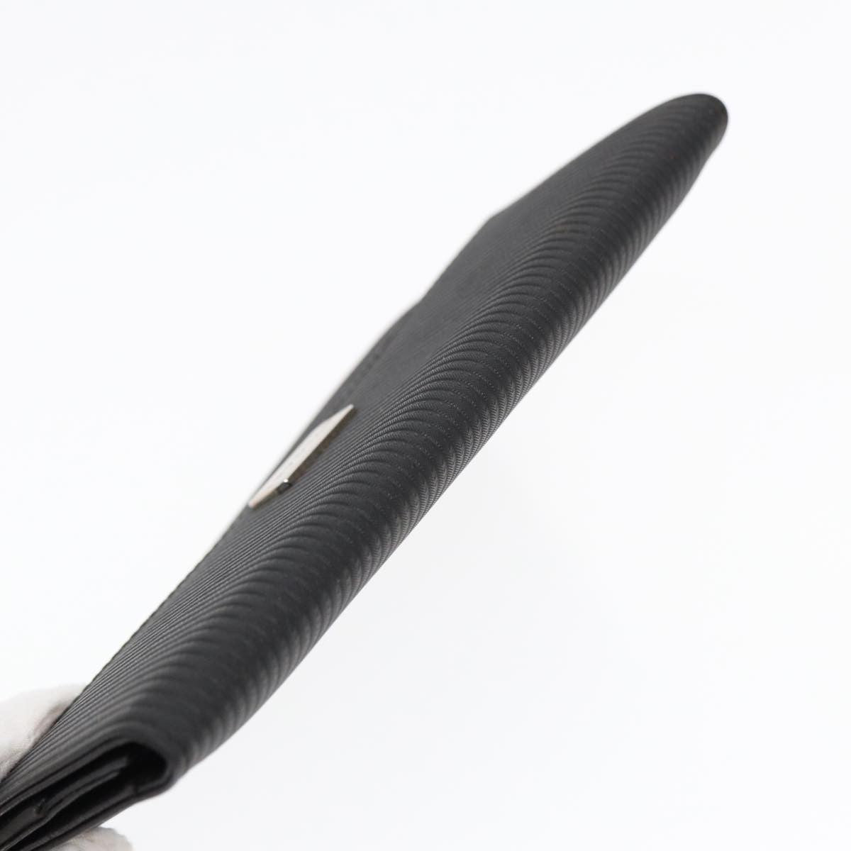 Bvlgari Clutch bag Canvas and Leather, SILVER, CANVAS, Clutche & pouche