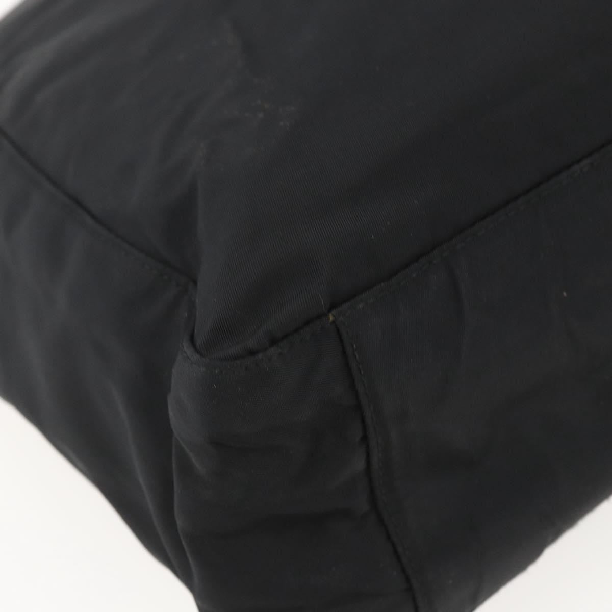 Prada Vintage Tote Nylon, BLACK, NYLON, Tote bag
