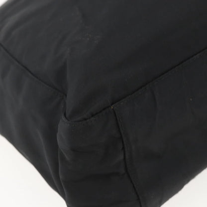 Prada Vintage Tote Nylon, BLACK, NYLON, Tote bag
