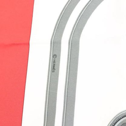 Hermes Carré 90 Silk multicolor, RED, SILK, Scarve & shawl