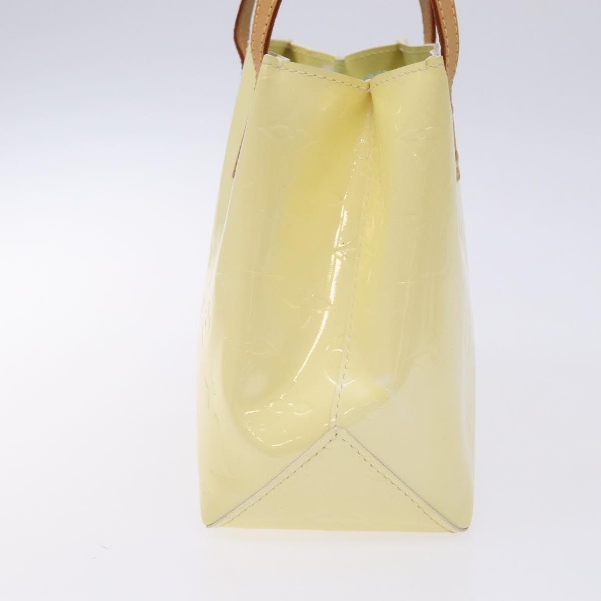 Louis Vuitton Reade Handbag Monogram Vernis, BEIGE, PATENT_LEATHER, Handbag