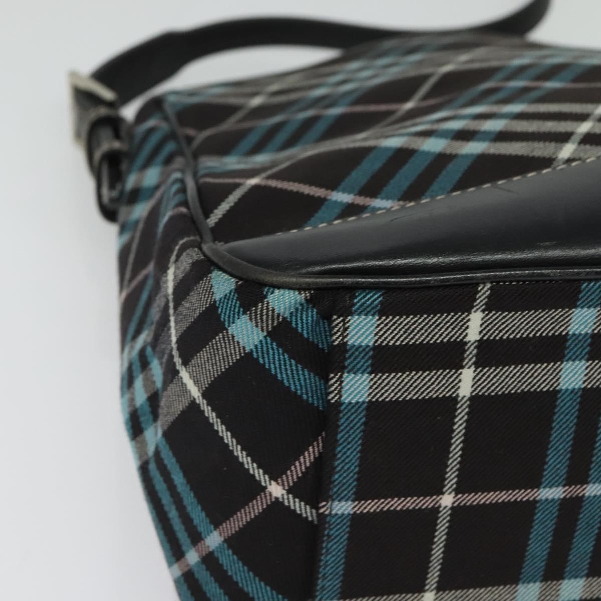 Burberry Nova Check Blue Label Canvas, MULTICOLOUR, CANVAS, Shoulder bag