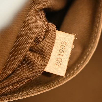 Louis Vuitton Alma Handbag Monogram Canvas, BROWN, CANVAS, Handbag