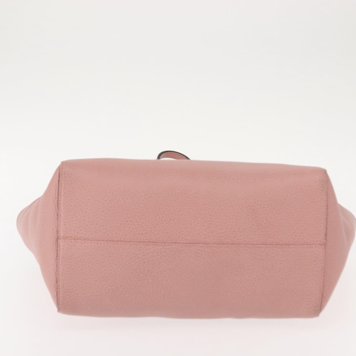 Gucci Swing Tote Leather, PINK, LEATHER, Tote bag