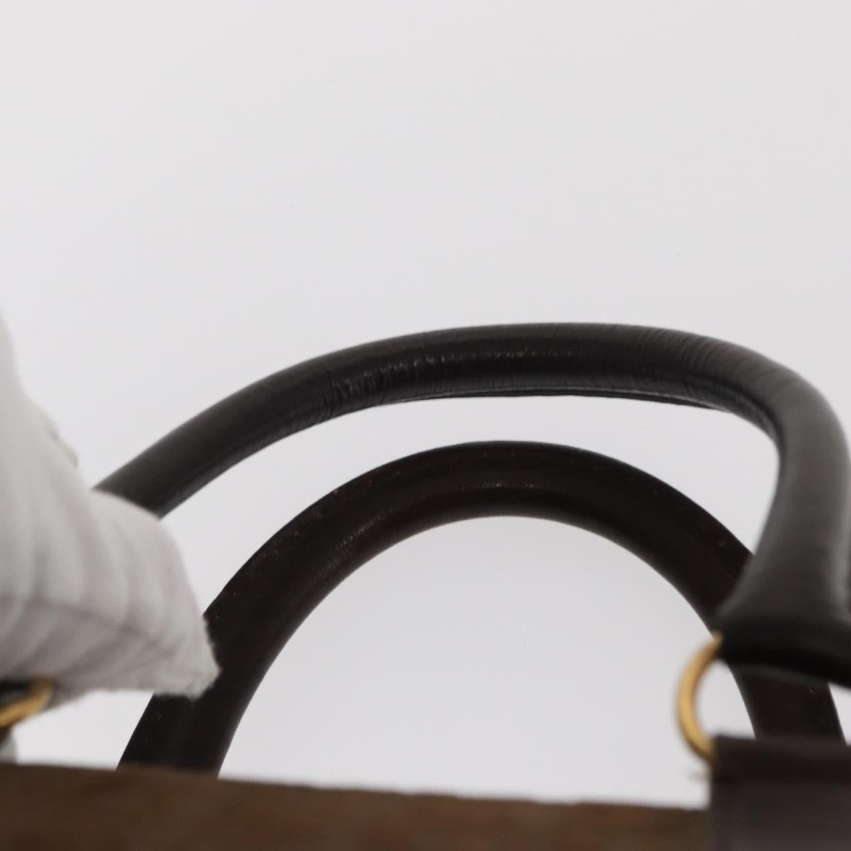 Christian Dior Vintage Trotter Boston Bag Canvas, BROWN, CANVAS, Travel bag