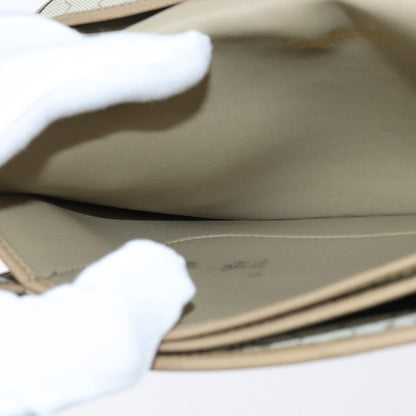 Christian Dior Vintage Chain Flap Shoulder Bag Leather, BEIGE, LEATHER, Shoulder bag