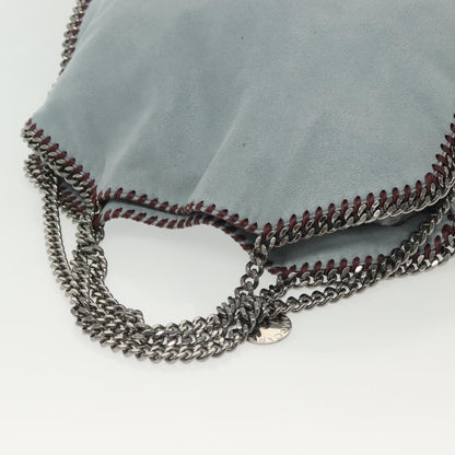 Stella McCartney Falabella Tote Suede, BLUE, SUEDE, Tote bag